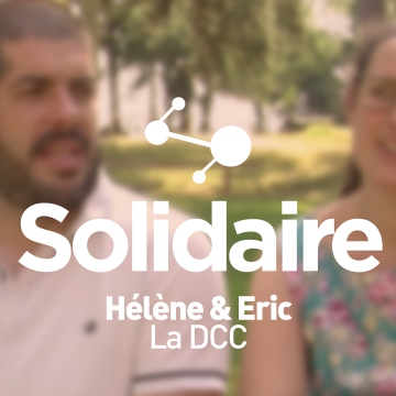 Hélène & Eric, volontaires avec la DCC