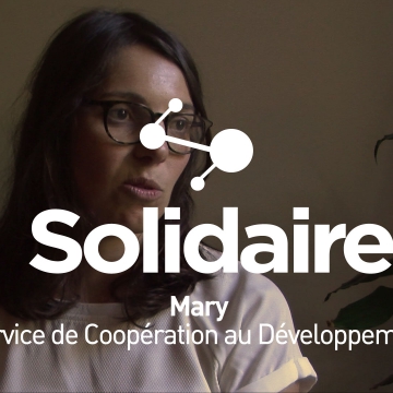 Mary, volontaire avec le SCD